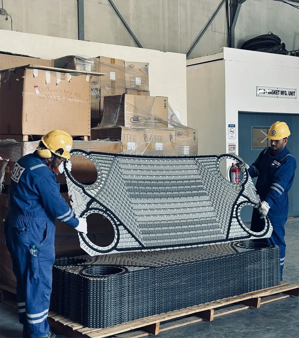Plate Heat Exchanger Maintenance - Gulf Industrial Services